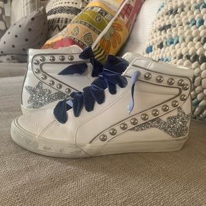 vintage havana high top sneakers